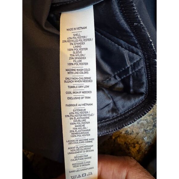 RHONE Alpine Insulated Active Jacket - Navy Blue - XS (New) - Picture 8 of 8